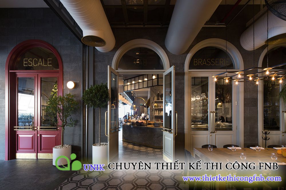 Trẻ trung hiện đại cá tính với những đường cong cafe sân vườn ecopark
